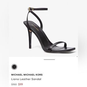 Michael Michael Kors Liana Leather Sandal